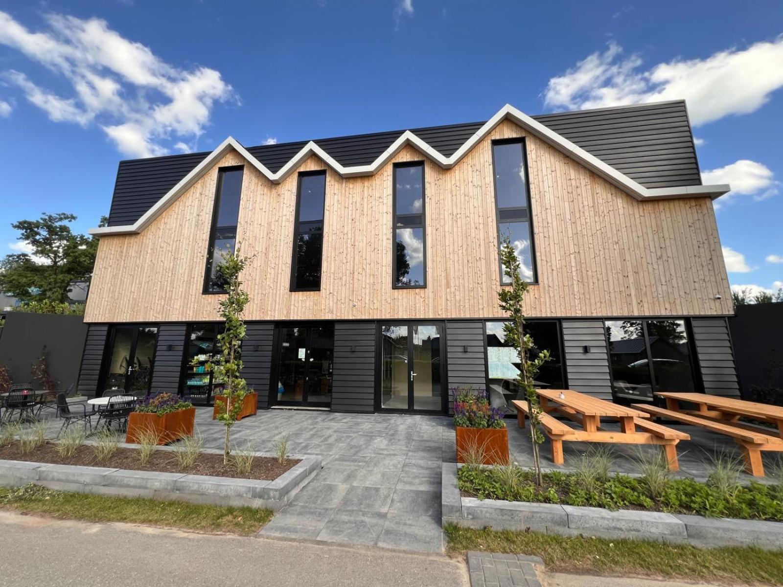 Ferienhaus Lathum Frueher Chalet Familienzeit ภายนอก รูปภาพ